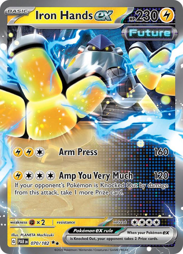 Iron Hands ex - 070/182 - Pokémon