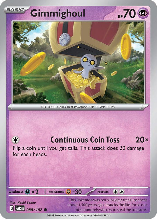 Gimmighoul - 088/182 - Pokémon