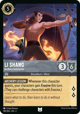 Li Shang - Archery Instructor - Disney Lorcana