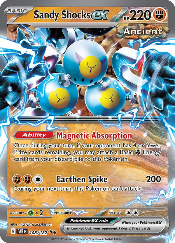 Sandy Shocks ex - 108/182 - Pokémon