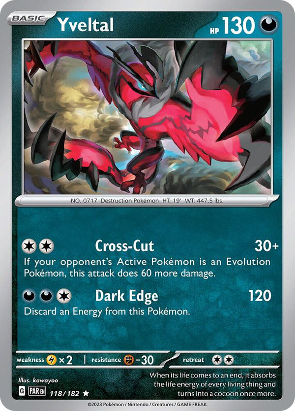 Yveltal - 118/182 - Pokémon