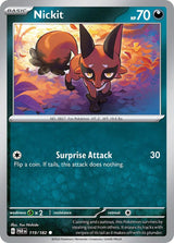 Nickit - Pokémon