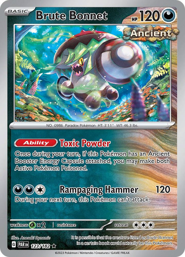 Brute Bonnet - 123/182 - Pokémon