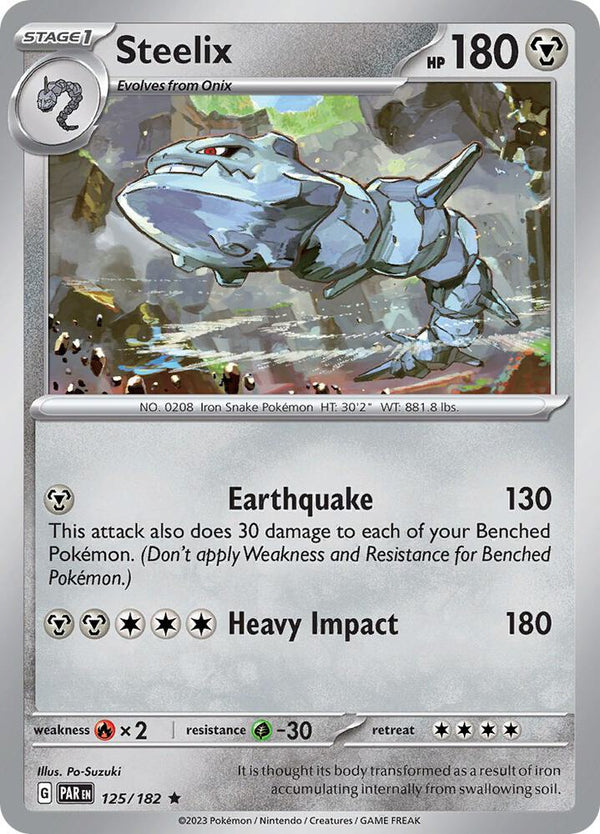 Steelix - 125/182 - Pokémon