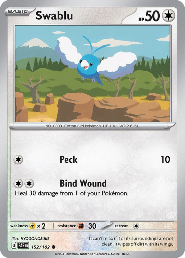 Swablu - 152/182 - Pokémon