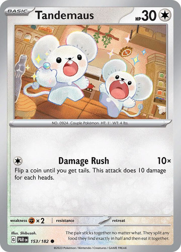 Tandemaus - 153/182 - Pokémon
