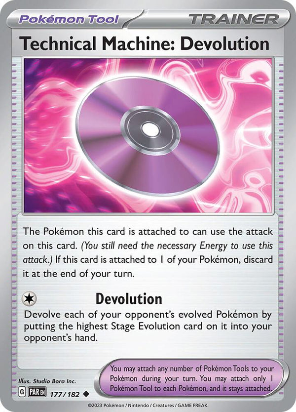 Technical Machine: Devolution - Pokémon