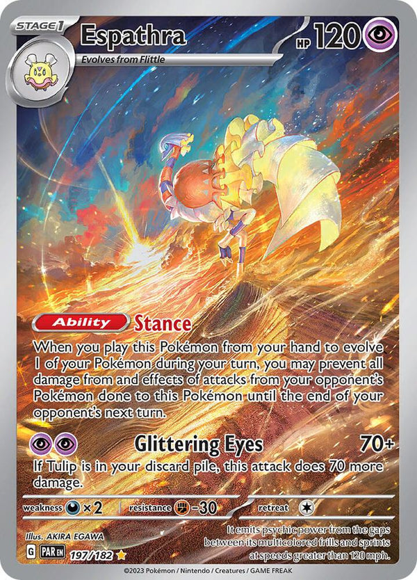 Espathra - 197/182 - Pokémon