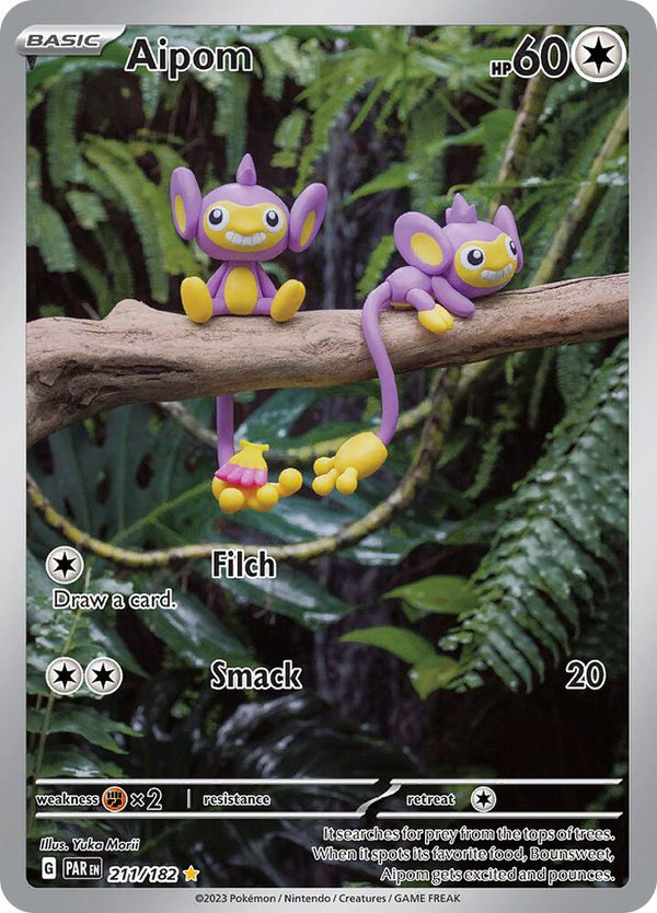 Aipom - 211/182 - Pokémon