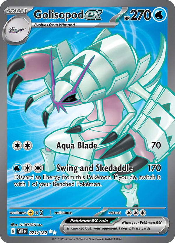Golisopod ex - 221/182 - Pokémon