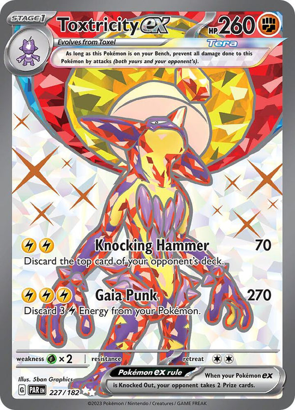 Toxtricity ex - 227/182 - Pokémon