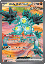 Sandy Shocks ex - 228/182 - Pokémon