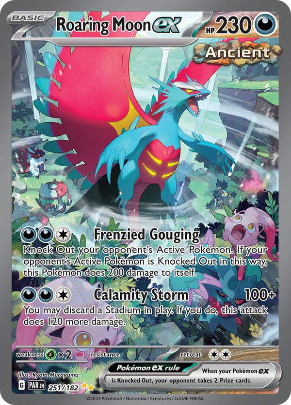 Roaring Moon ex - 251/182 - Pokémon