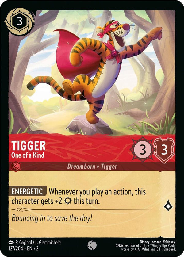 Tigger - One of a Kind - Disney Lorcana