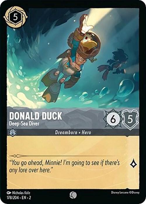 Donald Duck - Deep-Sea Diver - Disney Lorcana