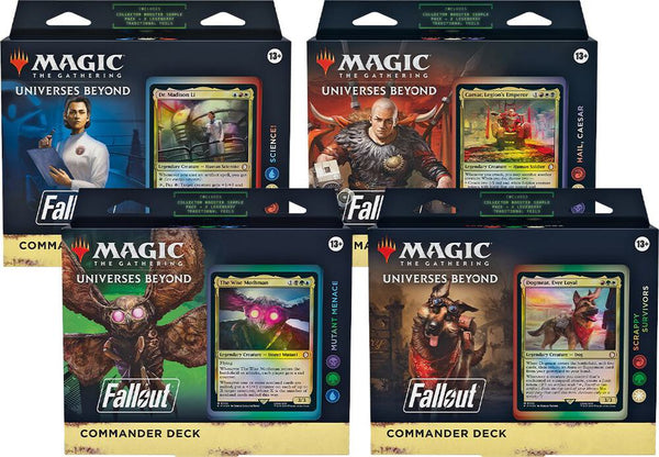 Universes Beyond: Fallout Commander Deck Case - Magic: The Gathering