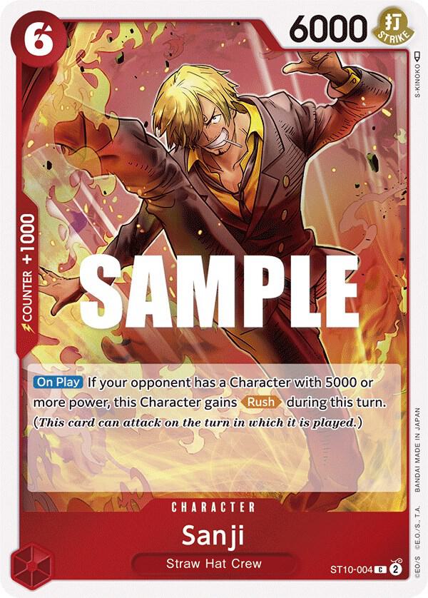 Sanji - One Piece Card Game