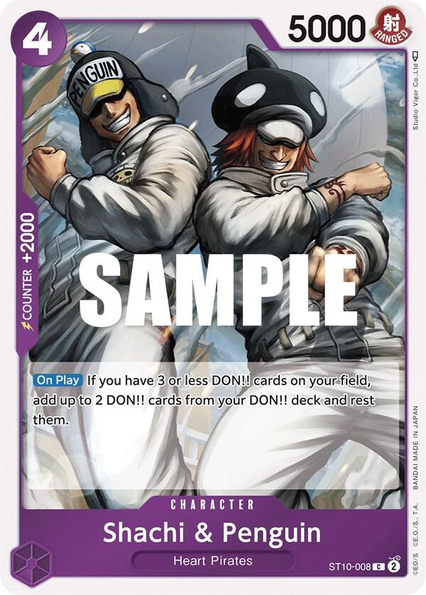 Shachi & Penguin - One Piece Card Game