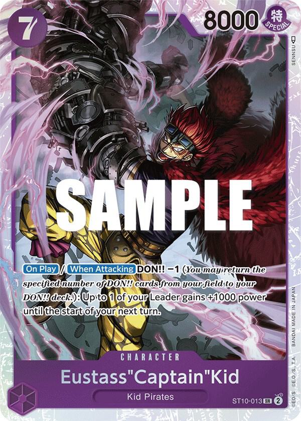 Eustass"Captain"Kid (013) - One Piece Card Game