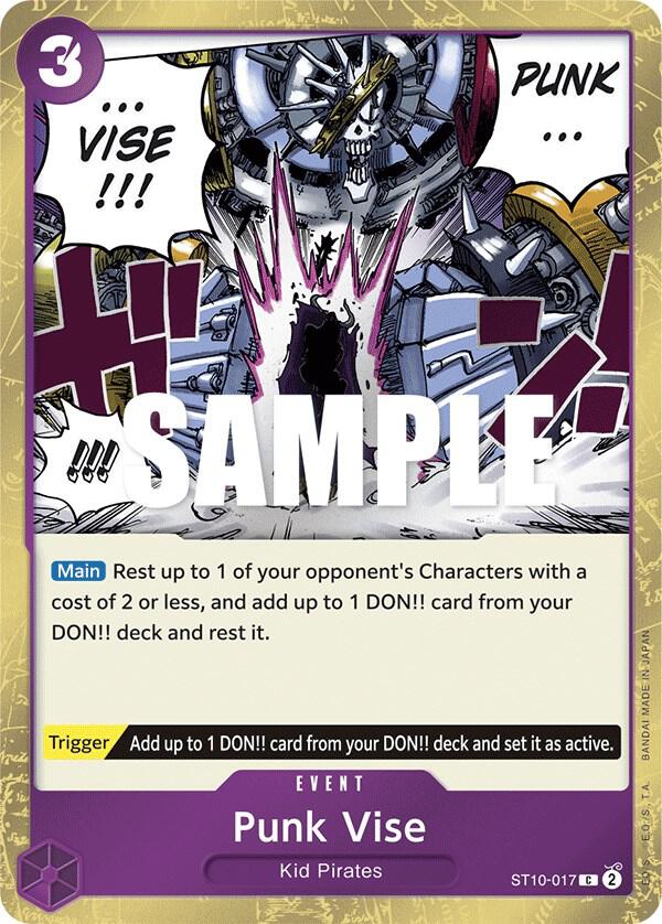 Punk Vise - One Piece Card Game