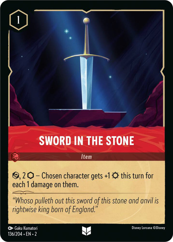 Sword in the Stone - Disney Lorcana