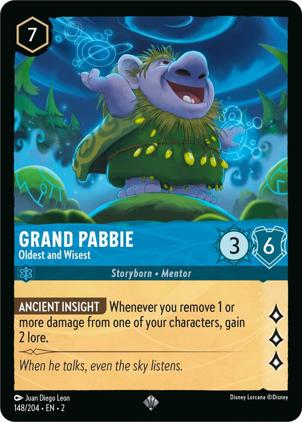 Grand Pabbie - Oldest and Wisest - Disney Lorcana