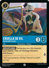 Cruella De Vil - Fashionable Cruiser - Disney Lorcana