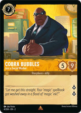 Cobra Bubbles - Just a Social Worker - Disney Lorcana