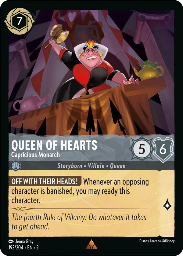 Queen of Hearts - Capricious Monarch - Disney Lorcana