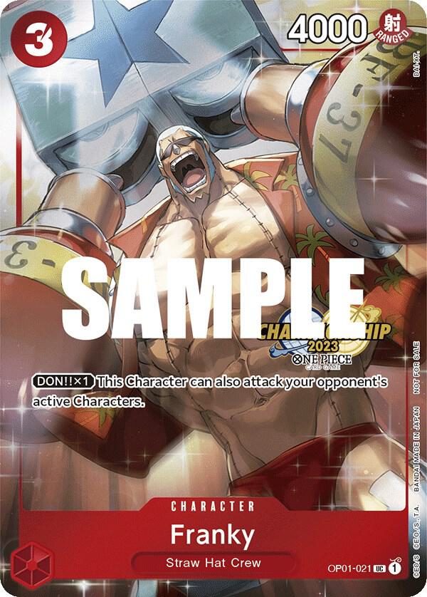 Franky (CS 2023 Celebration Pack) - One Piece Card Game