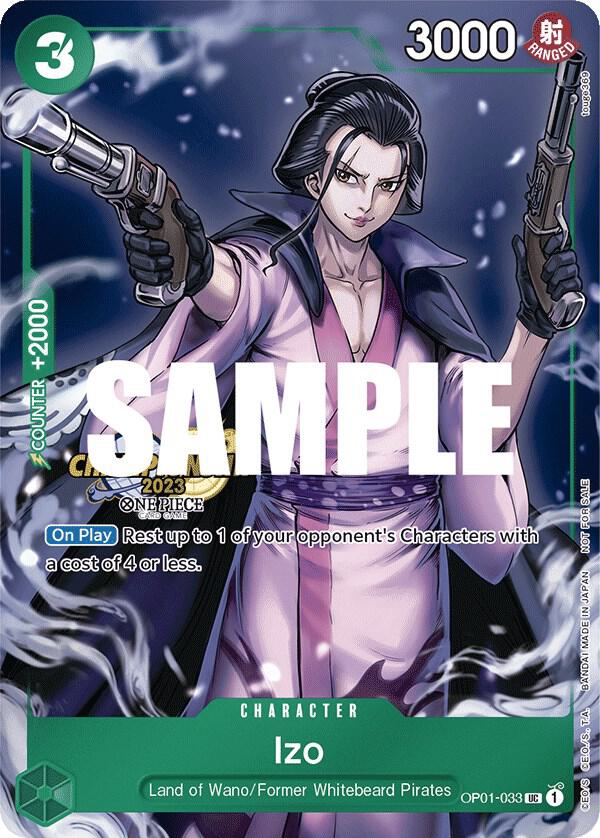 Izo (CS 2023 Celebration Pack) - One Piece Card Game