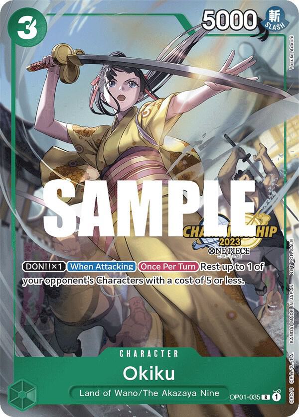 Okiku (CS 2023 Celebration Pack) - One Piece Card Game