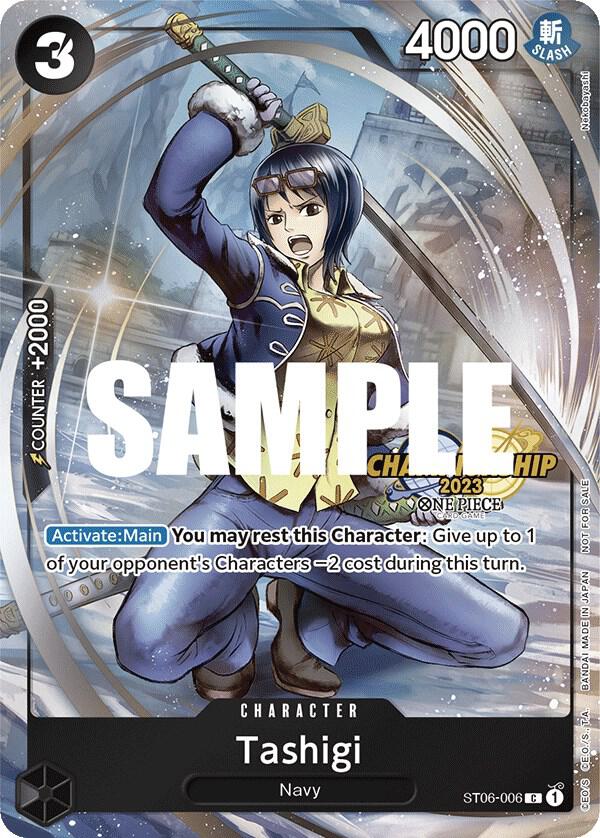 Tashigi (CS 2023 Celebration Pack) - One Piece Card Game