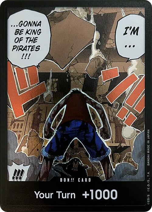 DON!! Card (Luffy vs. Crocodile) (Devil Fruits Collection Vol. 1) - One Piece Card Game