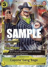 Capone"Gang"Bege (CS 2023 Top Players Pack) - One Piece Card Game