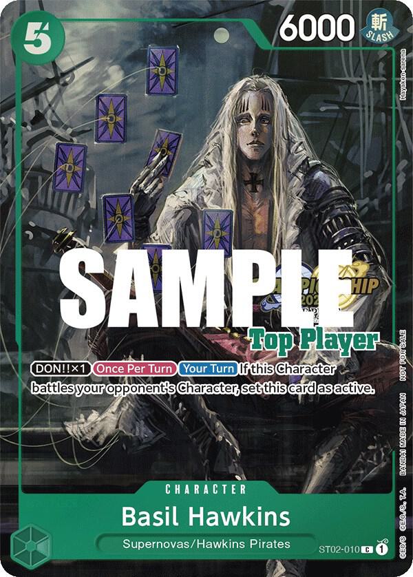 Basil Hawkins (CS 2023 Top Players Pack) - One Piece Card Game