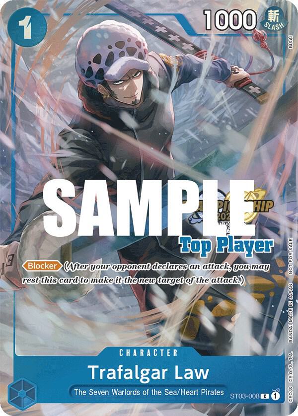 Trafalgar Law (CS 2023 Top Players Pack) - One Piece Card Game