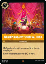 World's Greatest Criminal Mind - Disney Lorcana