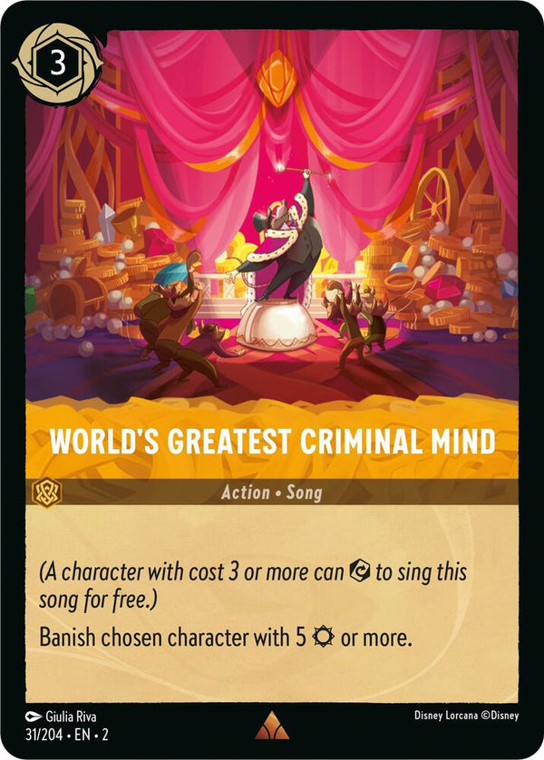 World's Greatest Criminal Mind - Disney Lorcana