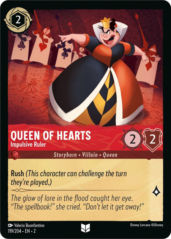 Queen of Hearts - Impulsive Ruler - Disney Lorcana