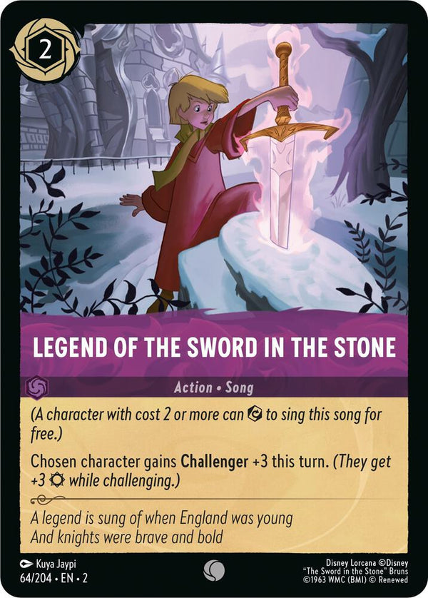 Legend of the Sword in the Stone - Disney Lorcana