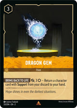 Dragon Gem - Disney Lorcana