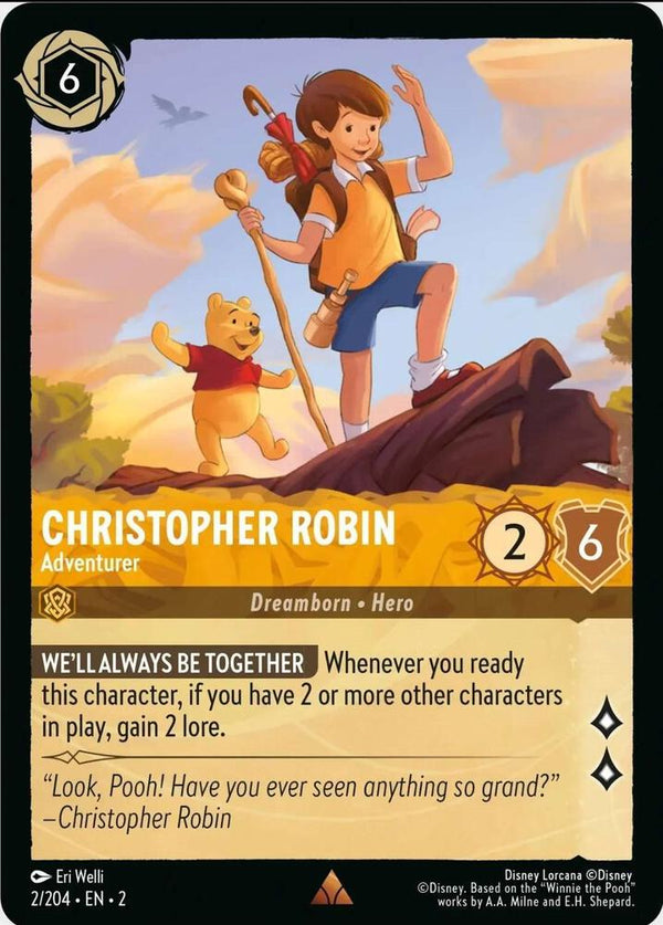 Christopher Robin - Adventurer - Disney Lorcana