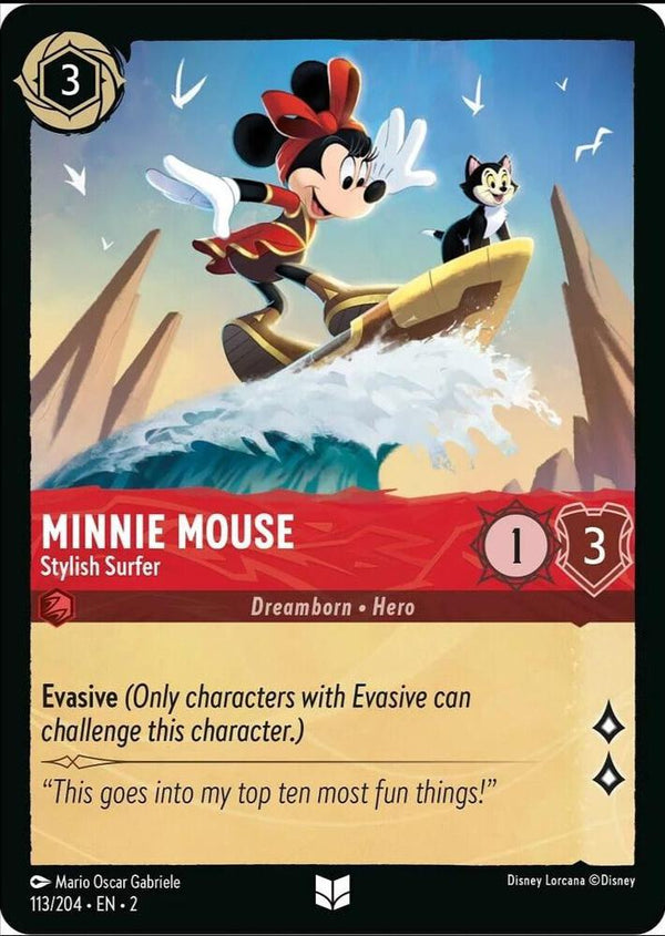 Minnie Mouse - Stylish Surfer - Disney Lorcana