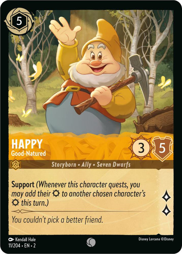 Happy - Good-Natured - Disney Lorcana