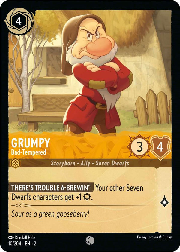 Grumpy - Bad-Tempered - Disney Lorcana