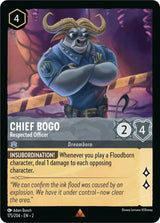 Chief Bogo - Respected Officer - Disney Lorcana