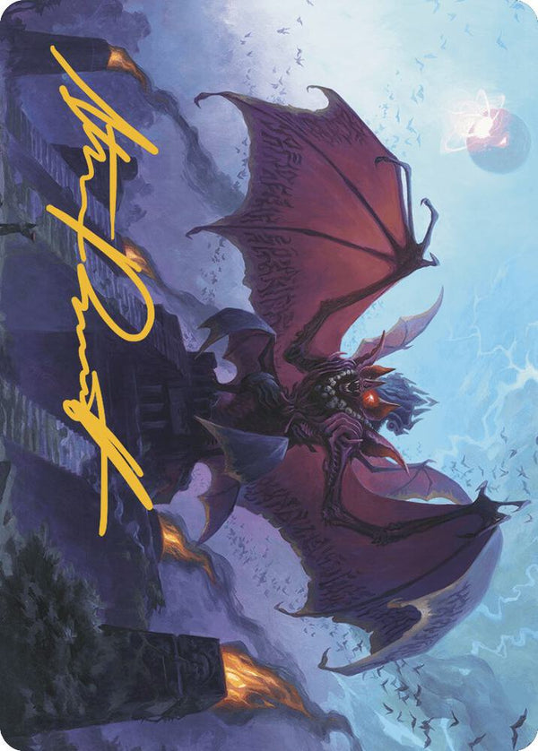Aclazotz, Deepest Betrayal Art Card (Gold-Stamped Signature) - Magic: The Gathering