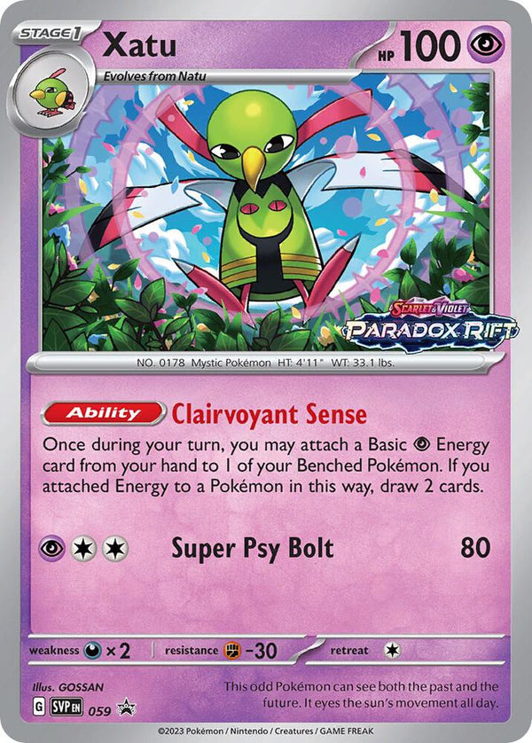 Xatu - 059 (Prerelease) - Pokémon