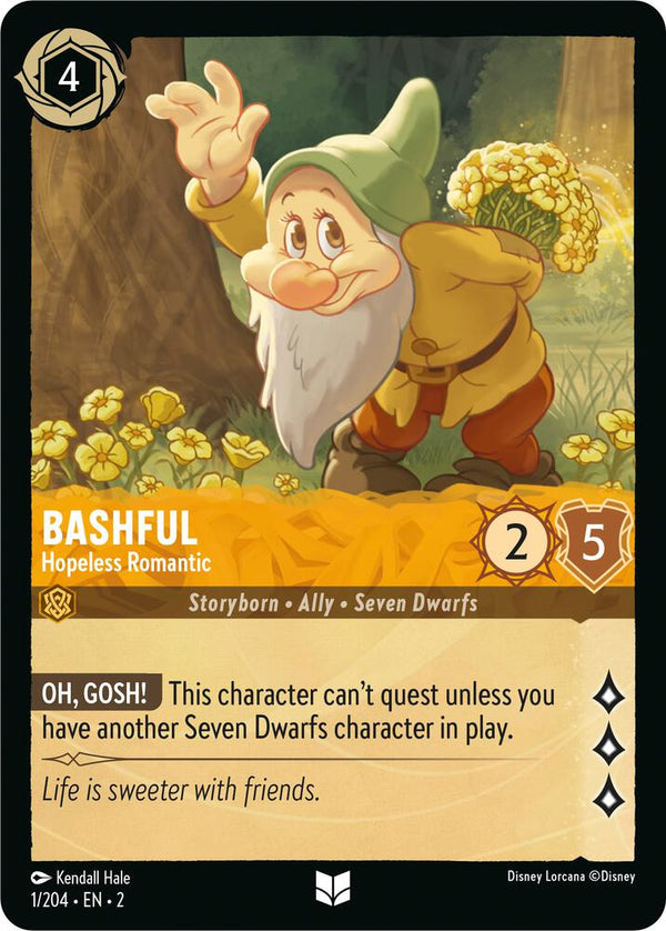 Bashful - Hopeless Romantic - Disney Lorcana